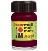 Acrylfarbe Decormatt 1401 39 034, bordeaux, 15ml