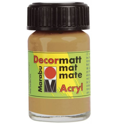 Acrylfarbe Decormatt 1401 39 042, sand, 15ml Acrylfarbe Decormatt 1401 39 042, sand, 15ml