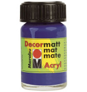 Acrylfarbe Decormatt 1401 39 051, violett dunkel, 15ml