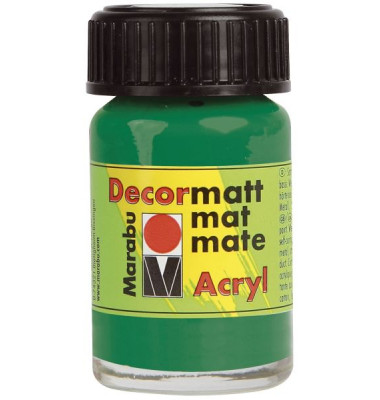 Acrylfarbe Decormatt 1401 39 067, saftgrün, 15ml Acrylfarbe Decormatt 1401 39 067, saftgrün, 15ml