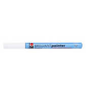 Lackmalstift Brilliant 0121 08 070, weiß, 0,8mm