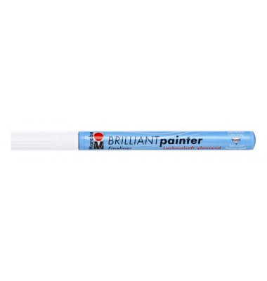 Lackmalstift Brilliant 0121 08 070, weiß, 0,8mm