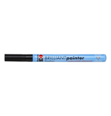 Lackmalstift Brilliant 0121 08 073, schwarz, 0,8mm