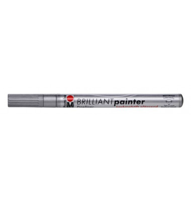 Lackmalstift Brilliant 0121 08 082, silber, 0,8mm