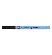 Lackmalstift Brilliant 0121 31 073, schwarz, 1-2mm