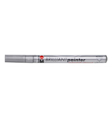 Lackmalstift Brilliant 0121 31 082, silber, 1-2mm
