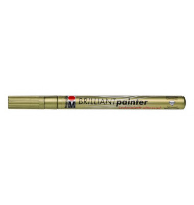 Lackmalstift Brilliant 0121 31 084, gold, 1-2mm