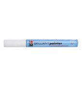 Lackmalstift Brilliant 0121 32 070, weiß, 2-4mm