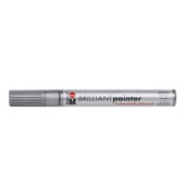Lackmalstift Brilliant 0121 32 082, silber, 2-4mm