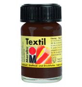 Stoffmalfarbe Textil 1716 39 045, dunkelbraun, 15ml