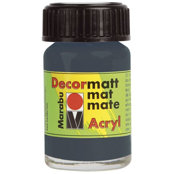 4007751099075 - Acrylfarbe Decormatt 1401 39 079 dunkelgrau 15ml 4007751099075 15 Milliliter
