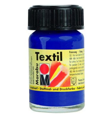 Stoffmalfarbe Textil 1716 39 051, violett dunkel, 15ml