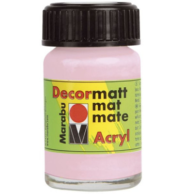 Acrylfarbe Decormatt 1401 39 231, wildrose, 15ml