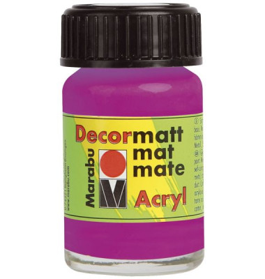 Acrylfarbe Decormatt 1401 39 014, magenta, 15ml Acrylfarbe Decormatt 1401 39 014, magenta, 15ml