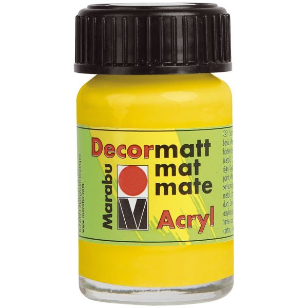 4007751097378 - Acrylfarbe Decormatt 1401 39 019 gelb 15ml 4007751097378 15 Milliliter 4007751097378 - Acrylfarbe Decormatt 1401 39 019 gelb 15ml 4007751097378 15 Milliliter