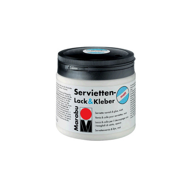 4007751093493 - Servietten-Lack & Kleber - matt Decoupage & Serviette 1140 75 843 farblos 500ml 4007751093493 500 Milliliter