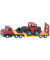 1616 Scania Sattelzug Tieflader mit Radlader rot gelb