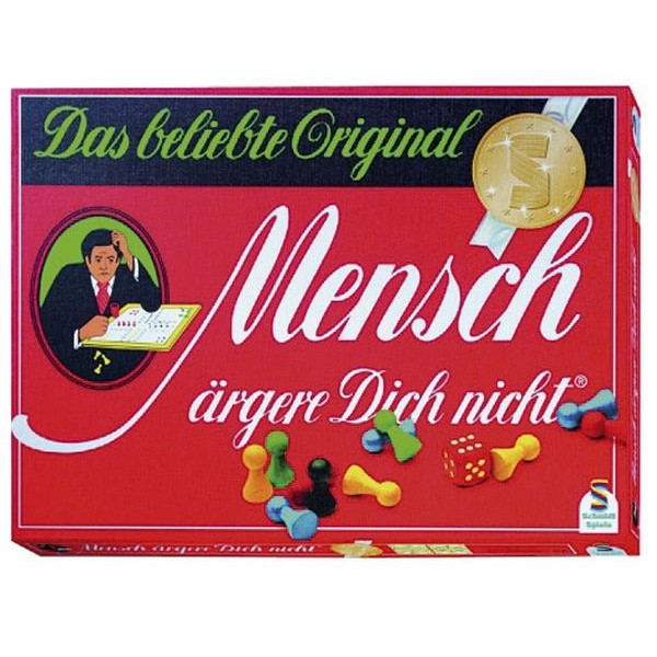 SCHMIDT 49021mittel (2-6 Personen) Spiel Mensch ärgere dich nicht 4001504490218 SCHMIDT