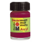 Acrylfarbe Decormatt 1401 39 004, granatrot, 15ml