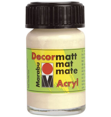 Acrylfarbe Decormatt 1401 39 247, beige, 15ml