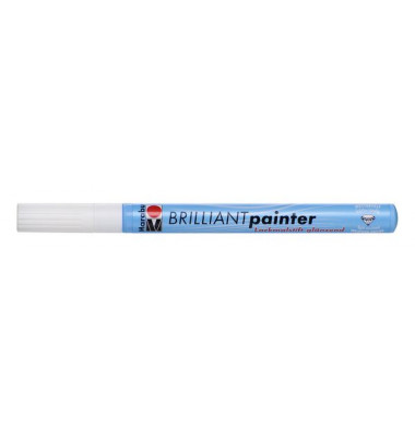 Lackmalstift Brilliant 0121 31 070, weiß, 1-2mm Lackmalstift Brilliant 0121 31 070, weiß, 1-2mm