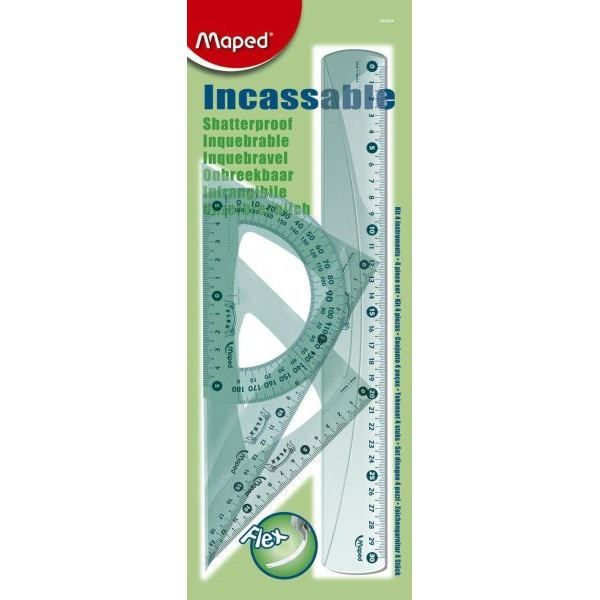 3154142443045 - Zeichengeräte-Set Maxi Flex M244304 farbig sortiert 4-teilig 3154142443045 M244304 4 Stück