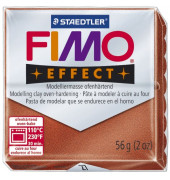 Fimo Effect 8020-27 Modelliermasse 57g metallic kupfer