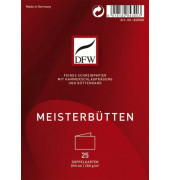 Blanko-Grußkarten Meisterbütten 840300 A5 200g weiß