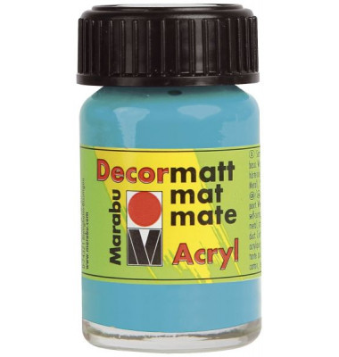 Acrylfarbe Decormatt 1401 39 091, karibik, 15ml Acrylfarbe Decormatt 1401 39 091, karibik, 15ml