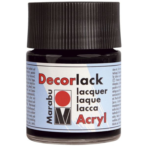4007751098085 - Acrylfarbe Decorlack 1130 05 073 schwarz 50ml 4007751098085 50 Milliliter