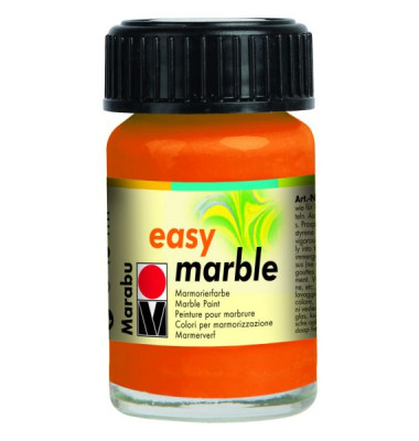 Marmorierfarbe Easy Marble 1305 39 013, orange, 15ml