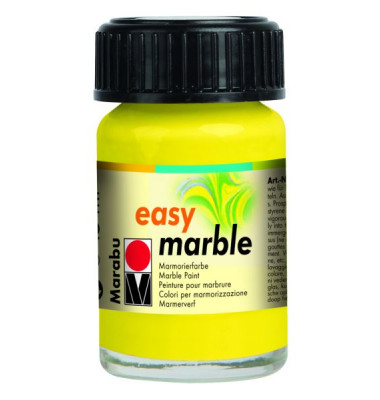 Marmorierfarbe Easy Marble 1305 39 020, zitron, 15ml Marmorierfarbe Easy Marble 1305 39 020, zitron, 15ml