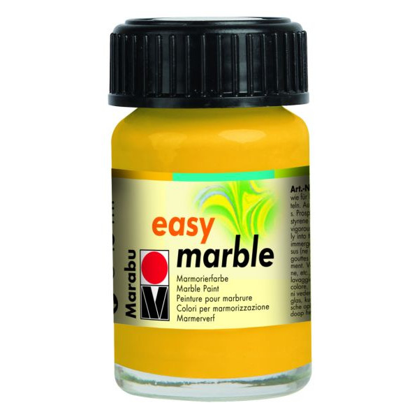 4007751088932 - Marmorierfarbe Easy Marble 1305 39 021 mittelgelb 15ml 4007751088932 15 Milliliter