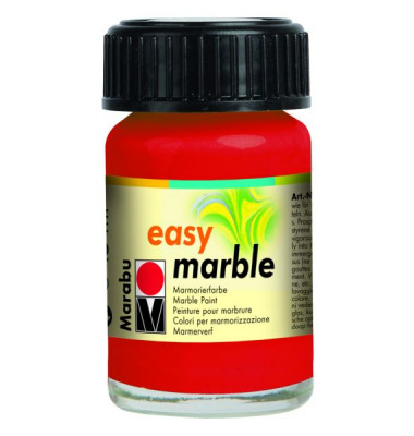 Marmorierfarbe Easy Marble 1305 39 031, kirschrot, 15ml