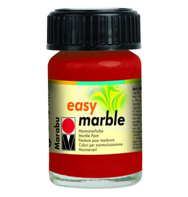 Marmorierfarbe Easy Marble 1305 39 038, rubinrot, 15ml Marmorierfarbe Easy Marble 1305 39 038, rubinrot, 15ml