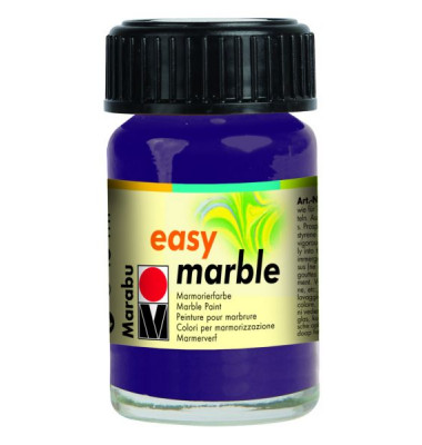 Marmorierfarbe Easy Marble 1305 39 039, aubergine, 15ml