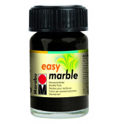 Marmorierfarbe Easy Marble 1305 39 073, schwarz, 15ml