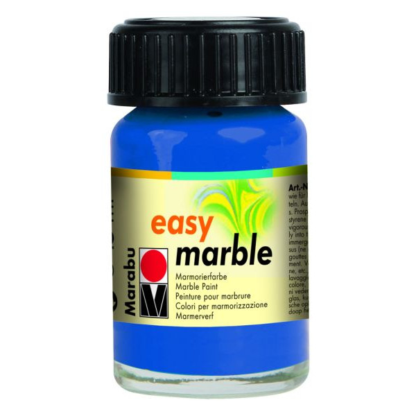 4007751089083 - Marmorierfarbe Easy Marble 1305 39 095 azurblau 15ml 4007751089083 15 Milliliter