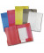 Heftbox Plastik Folders 6989, A4 farbig sortiert/transparent, 0,5cm F&uuml;llh&ouml;he, Kunststoff