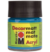 Acrylfarbe Decormatt 1401 05 056, cyan, 50ml