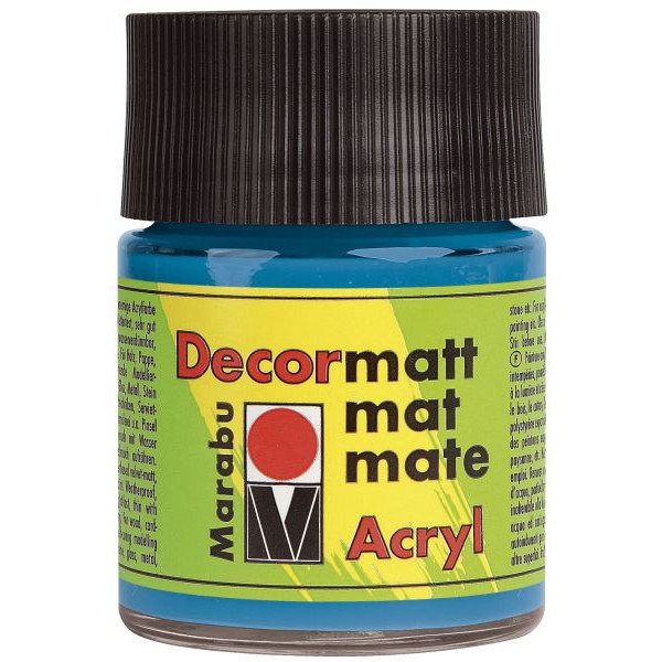 4007751097200 - Acrylfarbe Decormatt 1401 05 056 cyan 50ml 4007751097200 50 Milliliter