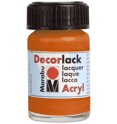 Acrylfarbe Decorlack 1130 39 013, orange, 15ml Acrylfarbe Decorlack 1130 39 013, orange, 15ml