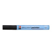 Lackmalstift Brilliant 0121 32 073, schwarz, 2-4mm