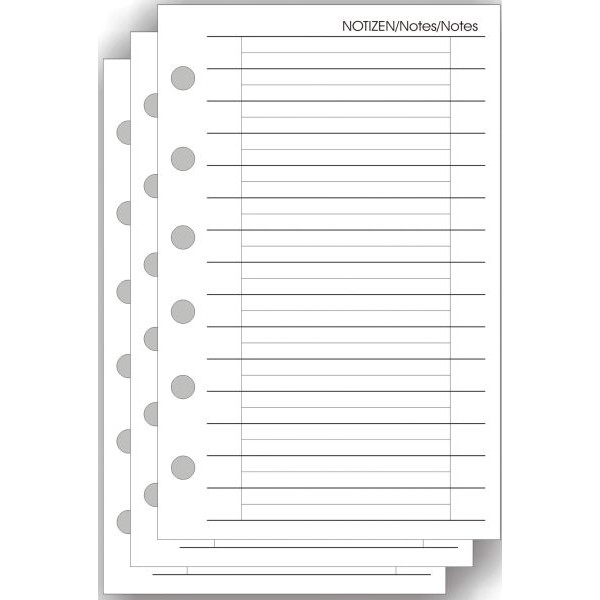 4024859057752 - 5775 50BL Ersatzeinlage A7 Notizen 50 Stück
