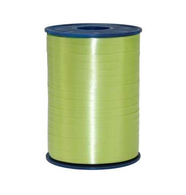 Geschenkband 2525027, Gl&auml;nzend, 5mm x 500m, limette
