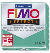 Fimo Effect 8020-504 Modelliermasse 57g transparent grün