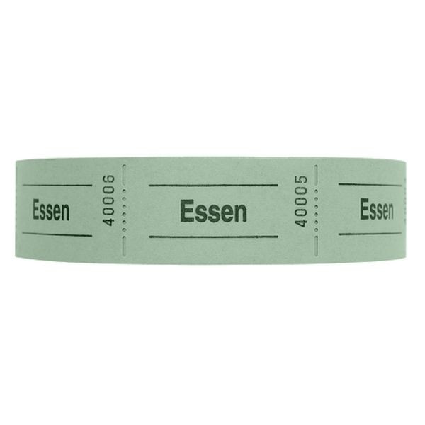 4011082601760 - WOLF & APPENZELLER Gutscheinmarke Essen Grün Perforiert 1000 Stück à 1000 Stück 4011082601760 - WOLF & APPENZELLER Gutscheinmarke Essen Grün Perforiert 1000 Stück à 1000 Stück