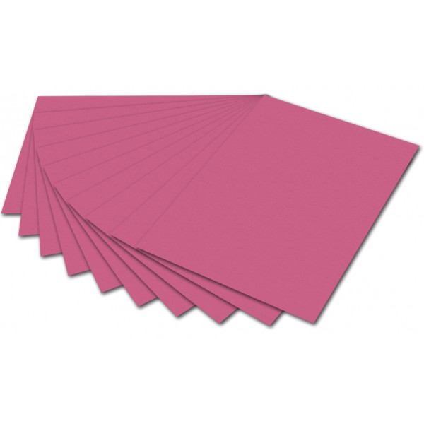 10 Stück Folia Fotokarton 6129, altrosa, 50x70cm, 300g 4001868261295 Folia