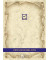 880110 Marmor o.Druck Urkundenblock A4 chamois