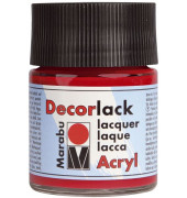 Acrylfarbe Decorlack 1130 05 230, geranie, 50ml